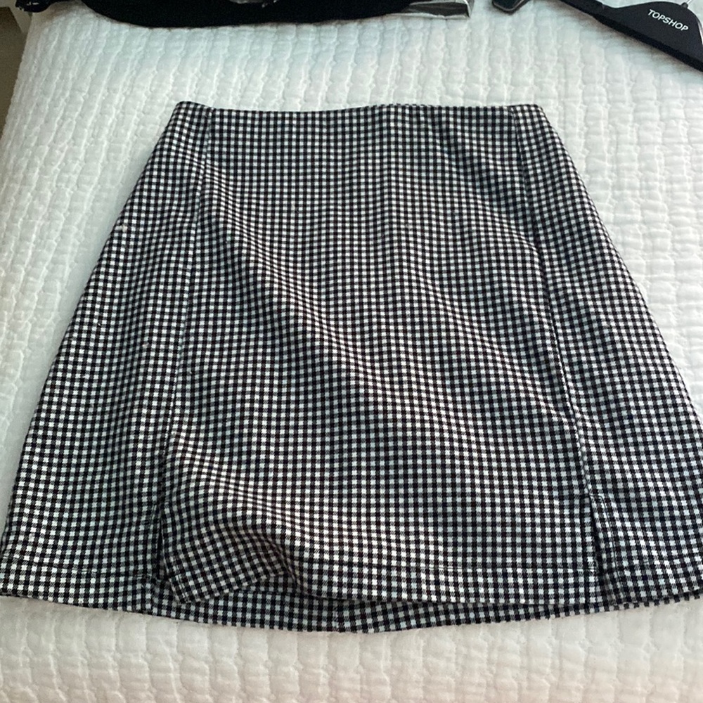 JOHN GALT gingham mini skirt (brandy melville)